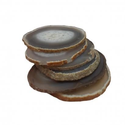 Premium Agate Coaster Set – Handcrafted Sophisticated Wine and Table Accessories 