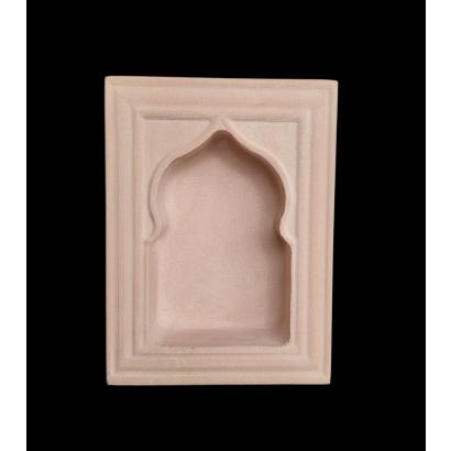 Marble Shrine Niche, Stone Shrine Decorative Shrine Piece Home Decor, Worship Place 