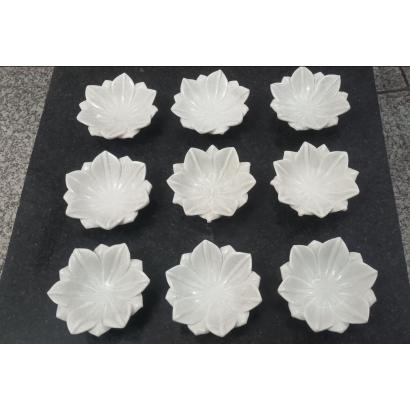 Lotus Design Marble Stone Bowl