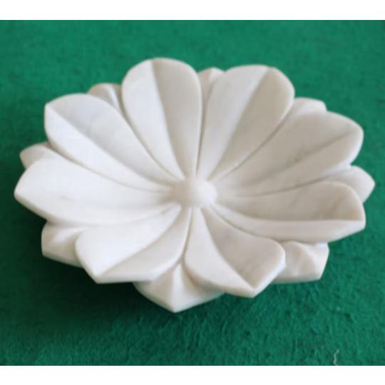 Decorative Marble bowls Lotus tray