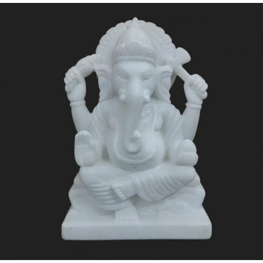 Marble Ganesh Statue, Ganesh Idol Hindu god Ganesh Festival 